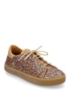 Shoes - Flat - With Lace Lave Sneakers Brown ANGULUS