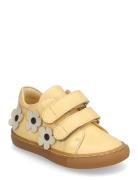 Shoes - Flat - With Velcro Lave Sneakers Yellow ANGULUS