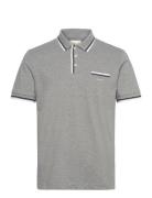 2-Col Tipping Ss Pique Polo Tops Polos Short-sleeved Grey GANT