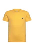 Te-S/S Tee Tops T-shirts Short-sleeved Yellow Levi's