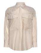 Cmpopsy-Shirt Tops Shirts Long-sleeved Cream Copenhagen Muse