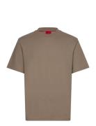 Dapolino Designers T-shirts Short-sleeved Brown HUGO