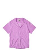 Naram Shirt Pyjamas Purple Bongusta