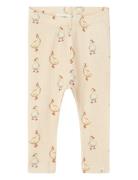 Nbfgavo Elf Slim Legging Lil Bottoms Leggings Cream Lil'Atelier