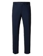 Slhreg-Neil Trs Bottoms Trousers Formal Navy Selected Homme