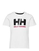 K Hh Logo T-Shirt Sport T-shirts Short-sleeved White Helly Hansen