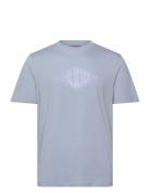 Dalendi Designers T-shirts Short-sleeved Blue HUGO