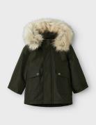 Nmmmillo Parka Jacket Long Fo Noos Parkas Jakke Black Name It