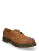 1461 Tumbled Nubuck Semskede Boots Snøresko Brown Dr. Martens