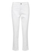 Kazelina Jeans Bottoms Jeans Straight-regular White Kaffe