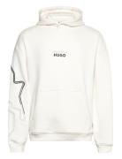 Doad Tops Sweat-shirts & Hoodies Hoodies Cream HUGO