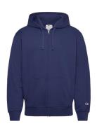 Full Zip Hoodie Sweatshirt Tops Sweat-shirts & Hoodies Hoodies Navy Ch...