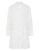 Yaselli Ls Shirt Dress S. Noos Knelang Kjole White YAS