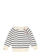 Tnsbnorton Knit Pullover Tops Knitwear Pullovers Cream The New