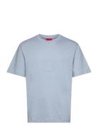 Daminor Tops T-shirts Short-sleeved Blue HUGO