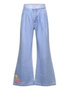 Denim Trousers Bottoms Jeans Wide Jeans Blue Billieblush