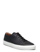 Jermain Leather Sneaker Lave Sneakers Black Polo Ralph Lauren