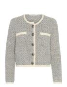 Gznalin Cardigan Tops Knitwear Cardigans Blue Gestuz