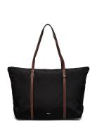 Shopper Bag With Double Handle Shopper Veske Black Mango