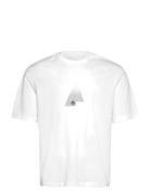 T-Shirt Tops T-shirts Short-sleeved White Armani Exchange