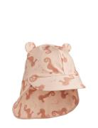 Senia Sun Hat With Ears Solhatt Pink Liewood