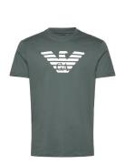 T-Shirt Designers T-shirts Short-sleeved Green Emporio Armani