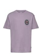 Know The Feeling Ss Sport T-shirts Short-sleeved Purple Billabong