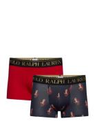 Stretch Cotton Trunk 2-Pack Boksershorts Navy Polo Ralph Lauren