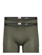 Levis Men Tencel Boxer Brief 2P Boksershorts Green Levi's®