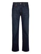 555™ Relaxed Straight Dark Indigo - Worn In Bottoms Jeans Regular Blue...