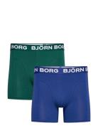 Bamboo Cotton Blend Boxer 2P Boksershorts Green Björn Borg