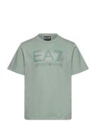 T-Shirt Sport T-shirts Short-sleeved Green EA7