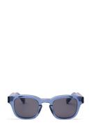 Austin Accessories Sunglasses D-frame- Wayfarer Sunglasses Blue MessyW...