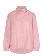 Stella Tops Shirts Long-sleeved Pink Brixtol Textiles