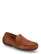 Reynold Suede Driver Mokasiner Lave Sko Brown Polo Ralph Lauren