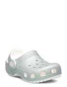 Classic Iridescent Glitter Cgt Shoes Clogs Silver Crocs