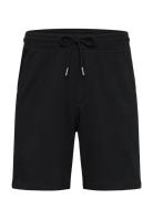 Jersey Drawstring Shorts Bottoms Shorts Sweat Shorts Black Lindbergh