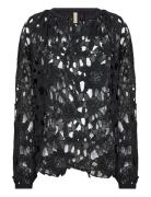 Sc-Paja Tops Blouses Long-sleeved Black Soyaconcept