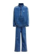 Denim Set Sport Tracksuits Blue Adidas Originals