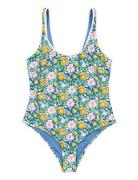 Nanoe Printed Swimsuit Badedrakt Badetøy Multi/patterned PICTURE ORGAN...