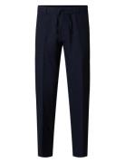 Slh196-Straight Leroy Sun Pant Noos Bottoms Trousers Chinos Navy Selec...