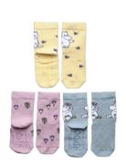 Sock 3 Pack Moomin Socks & Tights Socks Multi/patterned Lindex