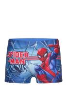 Swimsuit Badeshorts Blue Spider-man