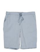 Poplin Shorts W. Drawstring Bottoms Shorts Blue Copenhagen Colors