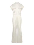 Mslona Jumpsuit Bottoms Jumpsuits White Minus