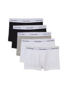 Trunk 5Pk Boksershorts White Calvin Klein