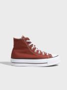 Converse - Høye sneakers - Ritual Red - Chuck Taylor All Star Lift Pla...