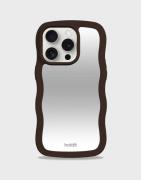 Holdit - Brun - Wavy Case iPhone 14 Pro Max Mirror