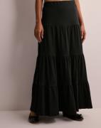 Only - Svart - Onlmay Life Maxi Skirt Jrs Noos