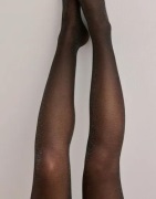 Pieces - Svart - Pcmia Glitter Tights Noos